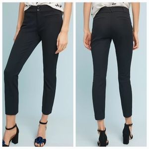 The Essential Slim pant by Anthropologie black size 14
